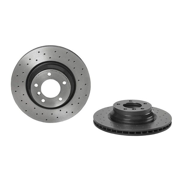 Brembo Xtra Rotors Brake Rotor, 09.A259.1X 09.A259.1X Zoro